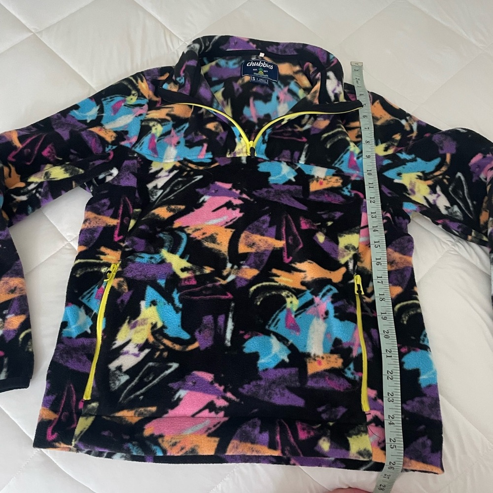 Chubbies Multicolor retro Fleece Pullover